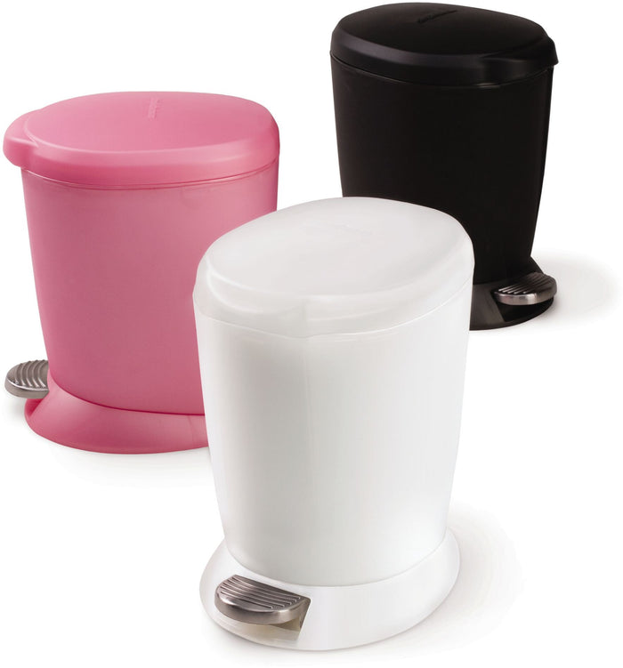 Simplehuman Afvalemmer Slim - 6 liter - Roze - Simplehuman