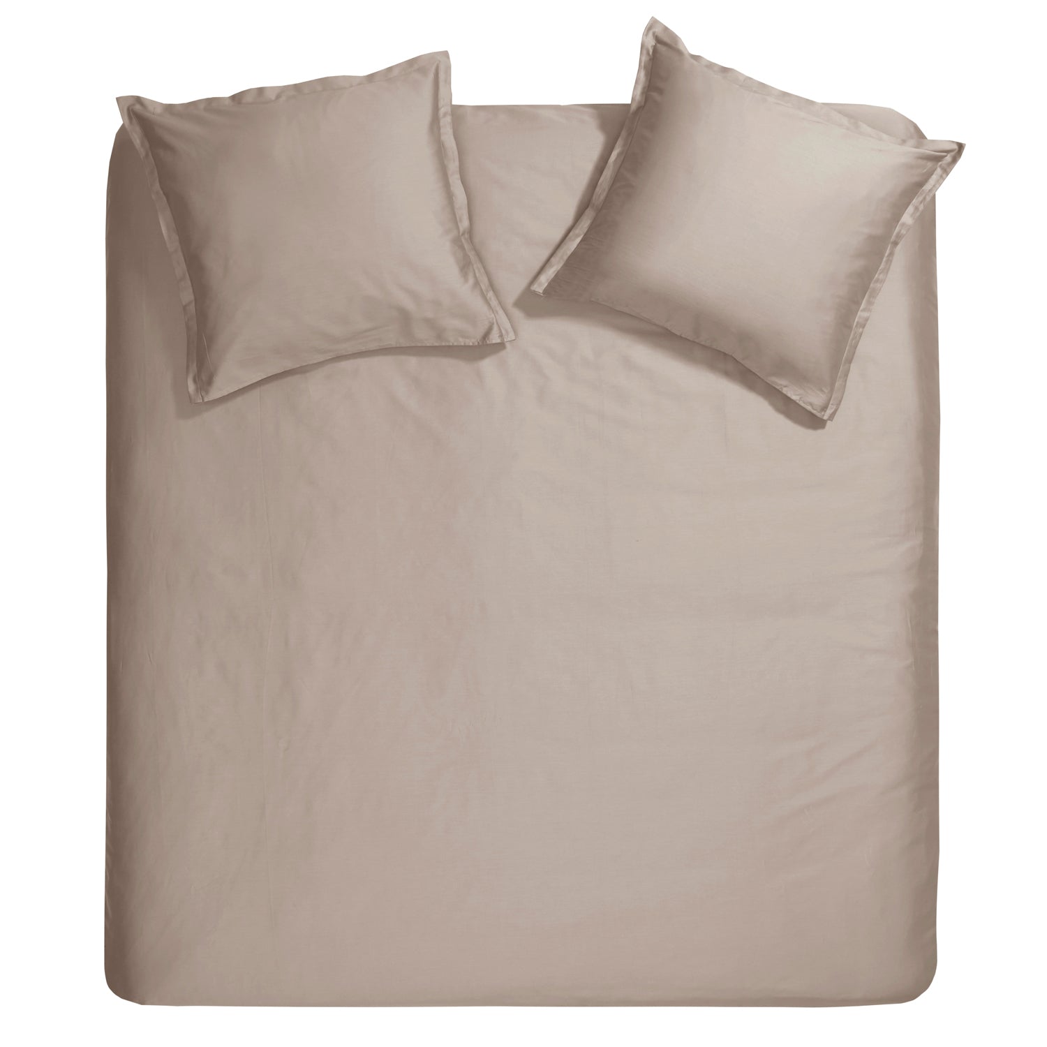 Cinderella dekbedovertrek Satijn - 260x200|220 cm - Taupe