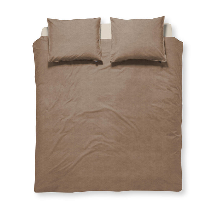 Damai dekbedovertrek Mik - Katoen - 240x200|220 cm - Walnut