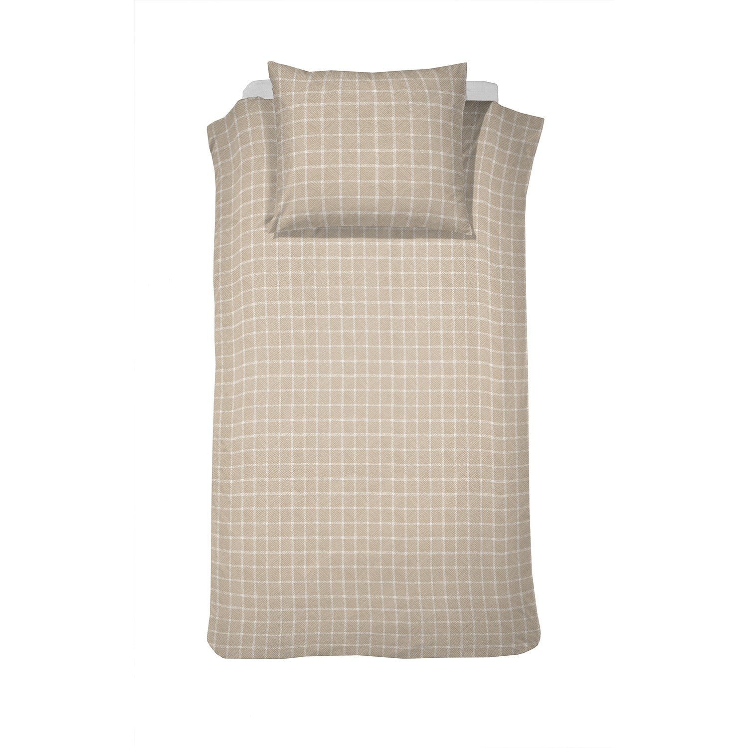 Cinderella Brecht - Dekbedovertrek - Katoen - 140x200|220 cm - Natural