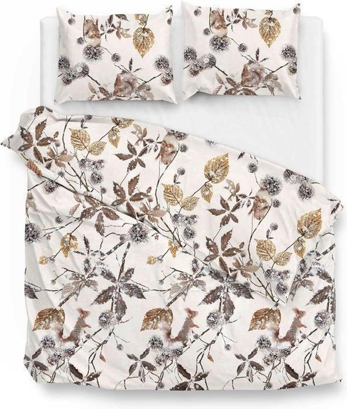 Zo Home Dekbedovertrek Flanel Linsey - naturel