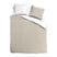 Egyptisch Katoen dubbelzijdig - Zand|Wit 2-persoons (200 x 200|220 cm)