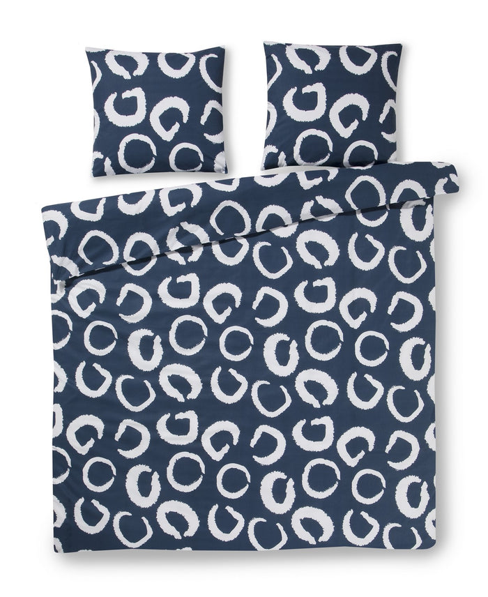 Dekbedovertrek Day Dream Katoen Ted - navy