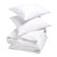 Yumeko overtrekset katoen satijn pure white 240x220 + 2|60x70