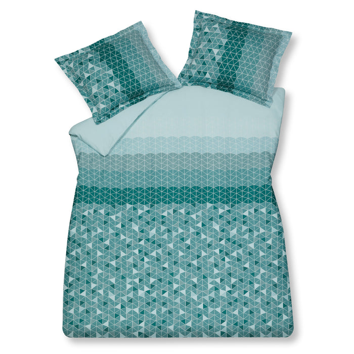 Vandyck - Dekbedovertrek UNLOCK Mint Green 240x220 cm (satijnkatoen)