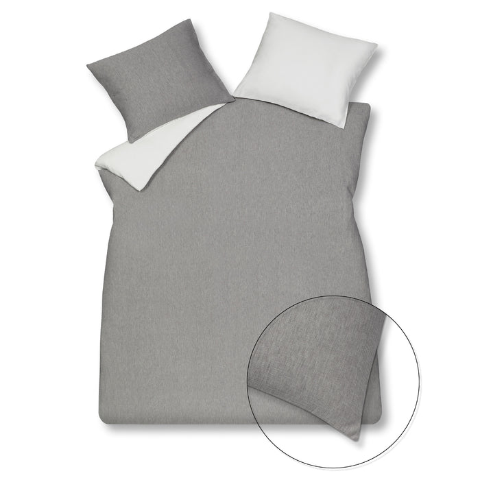 Vandyck Dekbedovertrek HOME 88 Grey 240x220 cm (katoen)