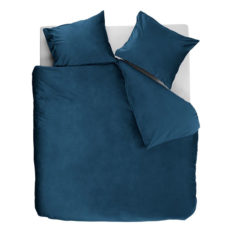 At Home by Beddinghouse Tender Dekbedovertrek 240 x 200/220 cm - Blauw