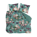 Byrklund - Dekbedovertrek Flowers United - 240x220 - Turquoise