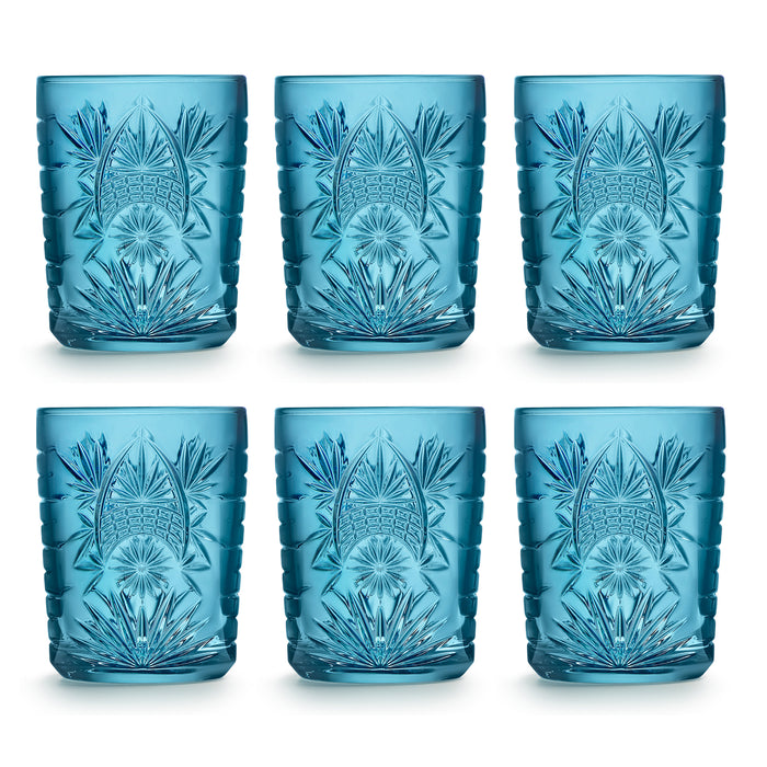 Libbey Waterglas Atik Petrol Blue 0,35 L - 6 st.