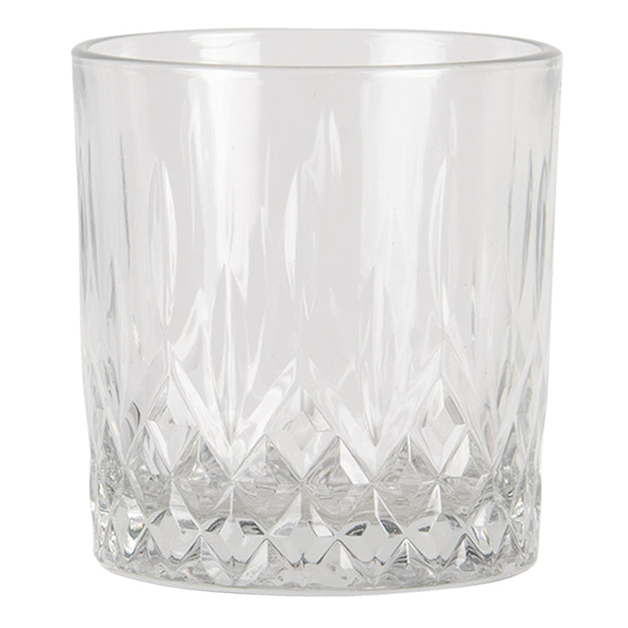 Clayre & Eef Waterglas 280 ml Glas Drinkbeker Drinkglas