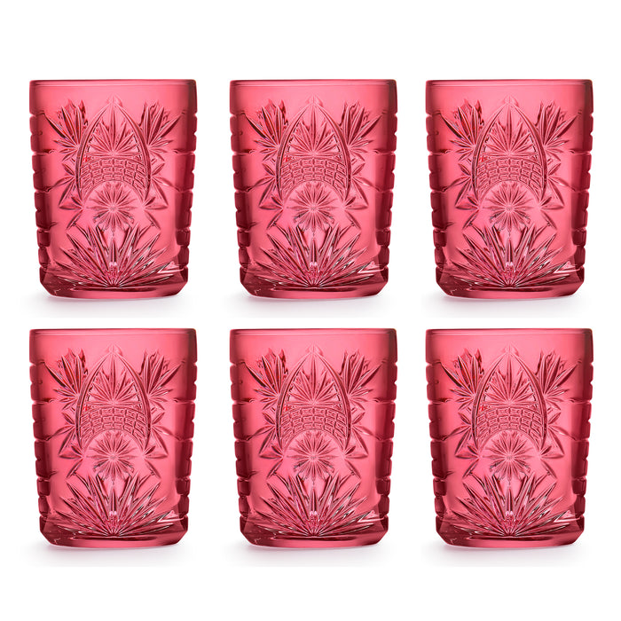 Libbey Waterglas Atik Candy Pink 0,35 L - 6 st.
