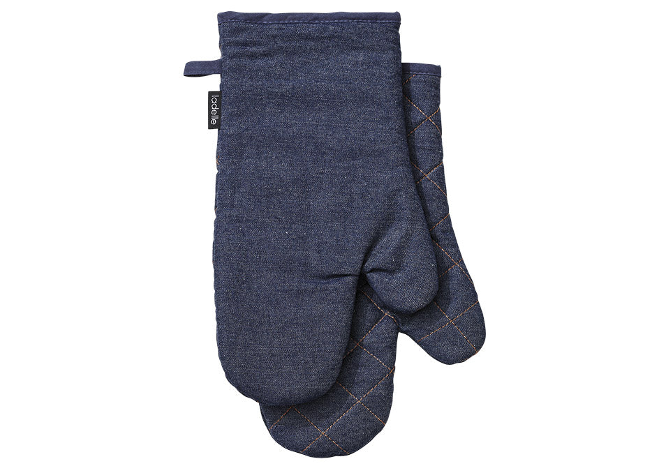 Ovenhandschoenen - Denim Blue - 2 stuks - Ladelle