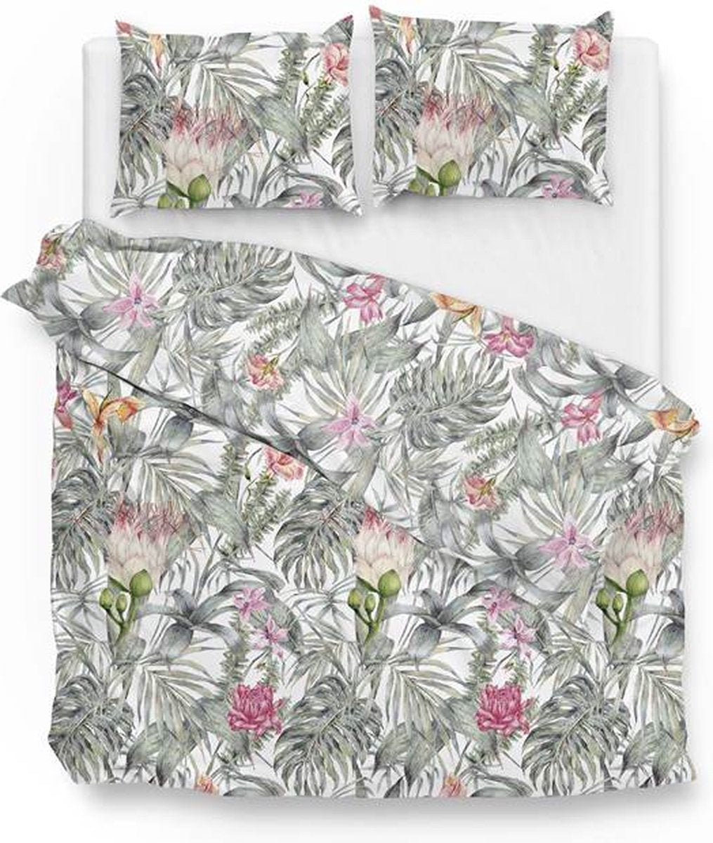 Zo Home Dekbedovertrek Katoen Arthur - green