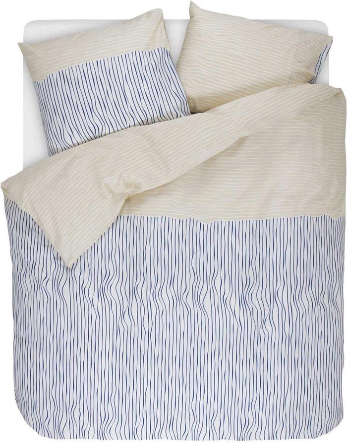 Dekbedovertrek Esprit Katoen Satijn Linar - blue 240x200|220cm