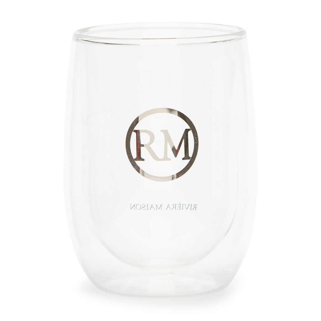 Riviera Maison dubbelwandig theeglas, koffieglas RM logo - Love RM
