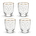 Pip Studio Waterglazen - Set van 4 - Floral - Early Bird - 280ml