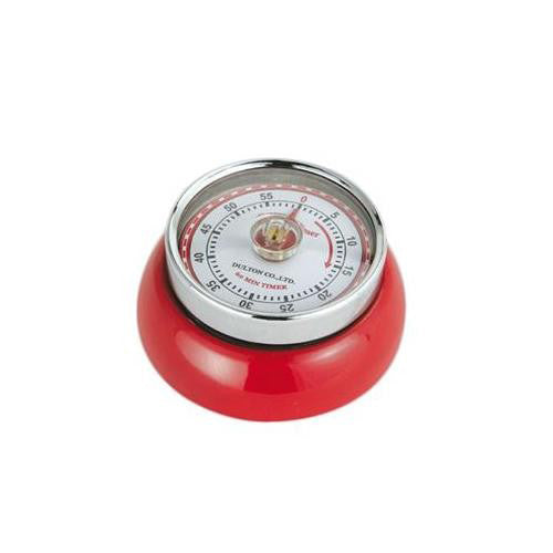 Zassenhaus - Set van 2 - Magnetische kookwekker - rood - retro-collect