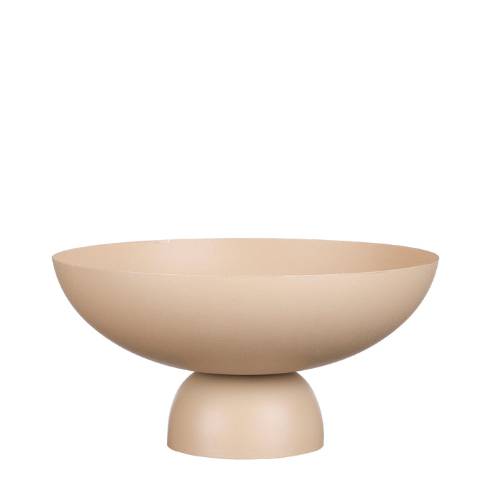 Mica Decorations Celia Schaal - H12,5 x Ø25 cm - Beige