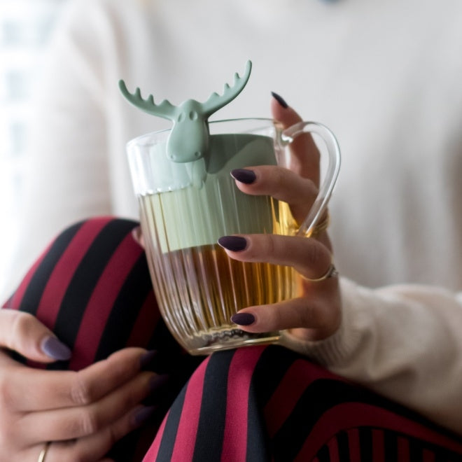 Koziol - Thee-Ei, Rendier, Eucalyptus Groen - Koziol | Rudolf