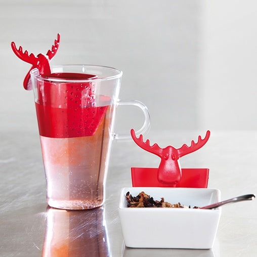 Thee-Ei, Rendier, Frambozen Rood - Koziol | Rudolf