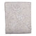Clayre & Eef Bedsprei 2-persoons Beige Wit Polyester Rechthoek Bloemen