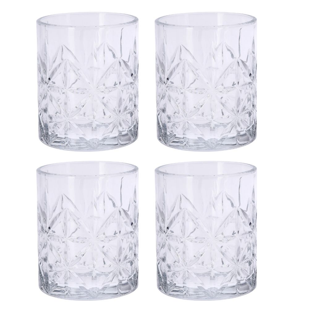 Orange85 Drinkglazen Klassiek Kristal 4 Stuks 350 ml