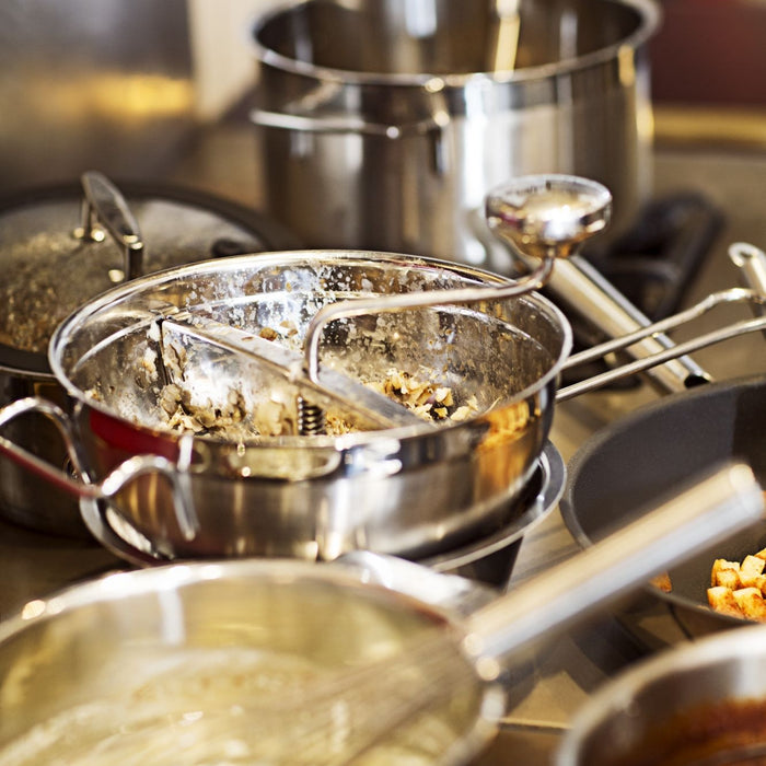 Rösle - Roerzeef, RVS - Rösle