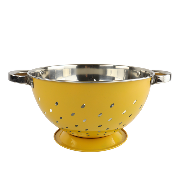 Orange85 Vergiet 3.9L RVS Okergeel met Handvat