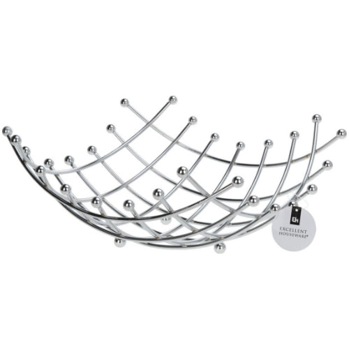 Excellent Houseware Fruitmand RVS