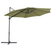 Beliani - SAVONA II - Zweefparasol - Groen - Polyester