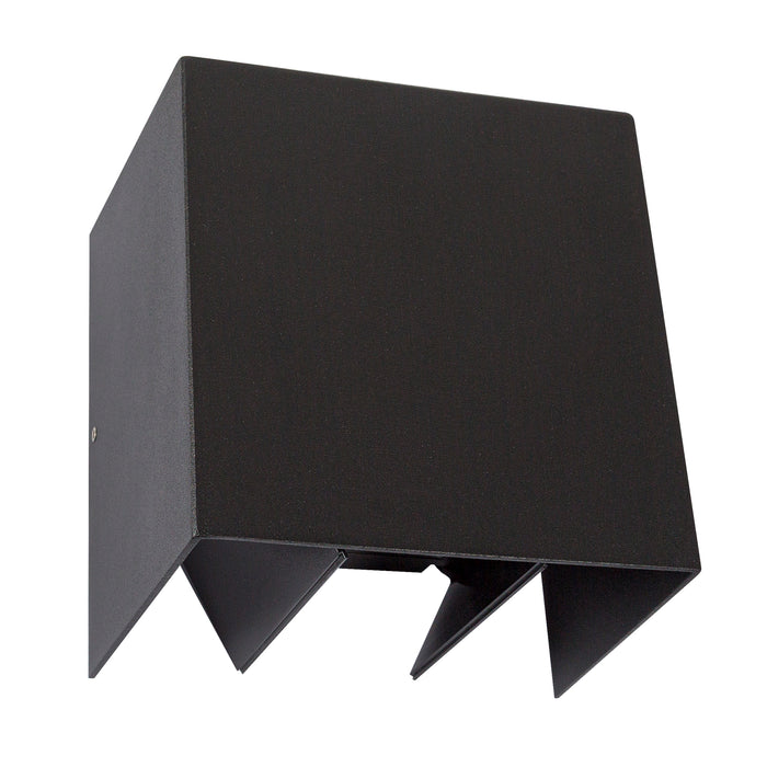 KS Verlichting Channel II Up&Down Muurlamp Zwart