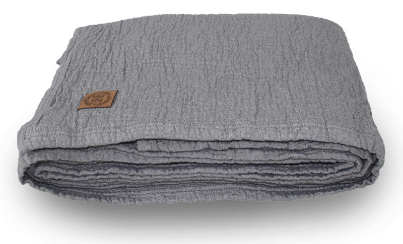 Town & Country Sprei Denver Grijs-270 x 260 cm