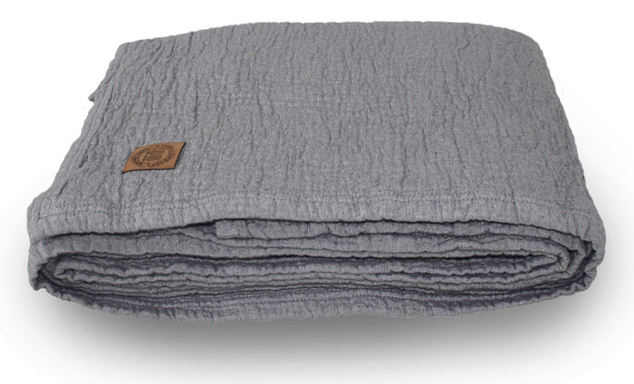 Town & Country Sprei Denver Grijs-270 x 260 cm