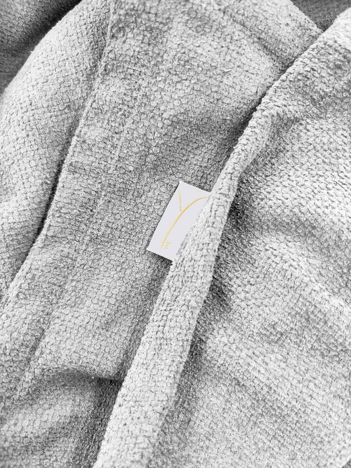 Yellow Lucinde Bedsprei Plaid Katoen - white