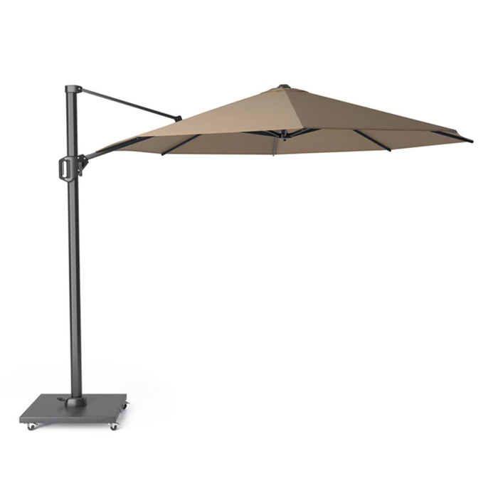 Platinum Zweefparasol Challenger T1 Taupe 350 Ø cm
