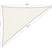Shadow Comfort   90 graden driehoek 4x5x6,4m Arctic White