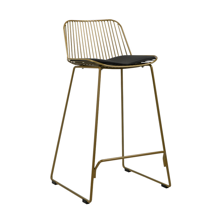 Livin24 Design barkruk Jenny goud 67 cm