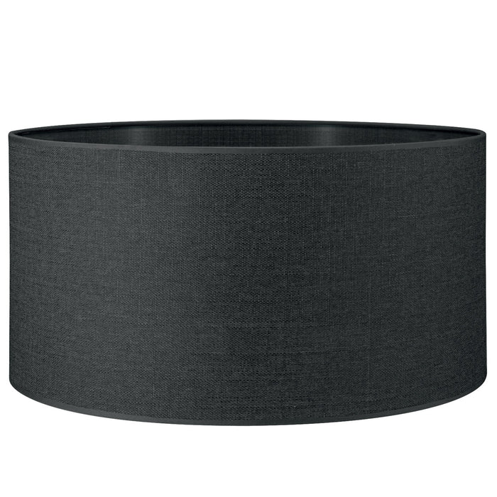 Home Sweet Home Lampenkap Canvas zwart - B:50xD:50xH:25cm