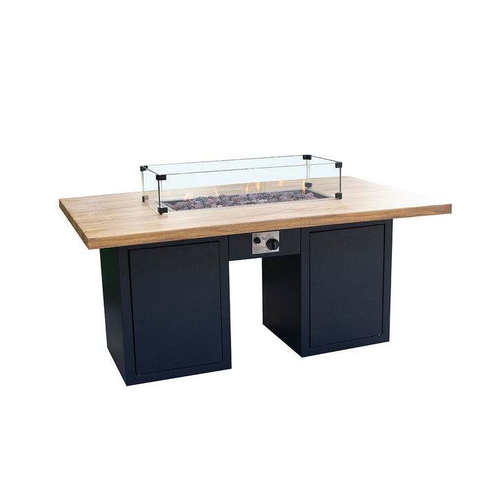 Garden Impressions Cozy Living sfeerhaard Sagres carbon black