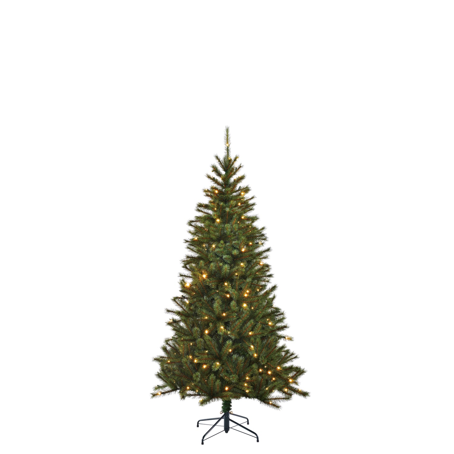 Black Box Trees Kingston Kunstkerstboom - LED - H155 x Ø86 cm - Groen