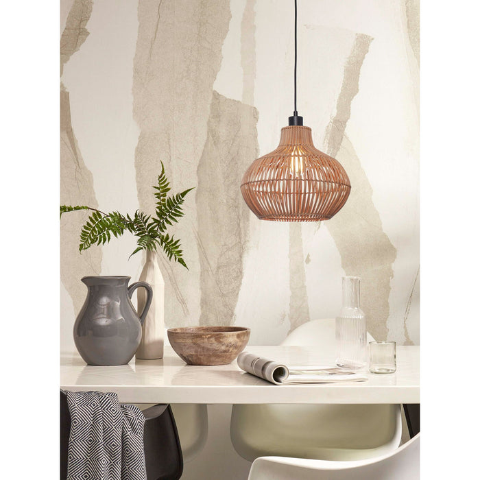 GOOD&MOJO Hanglamp Kalahari - Rotan - Ø32cm