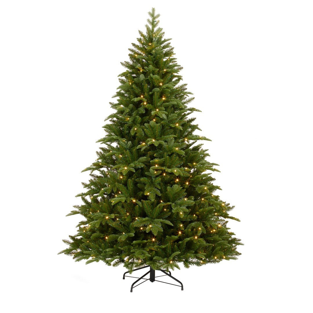 Black Box Bolton kunstkerstboom groen LED d117 h155 cm groen