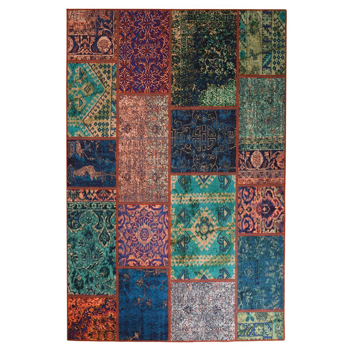 Heritaged Patchwork vloerkleed - Fade No.1 multi - 76x150 cm