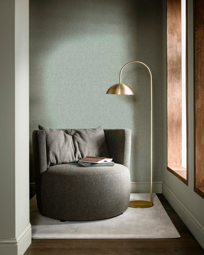 vtwonen vliesbehang Classic Curl Sea Green groen