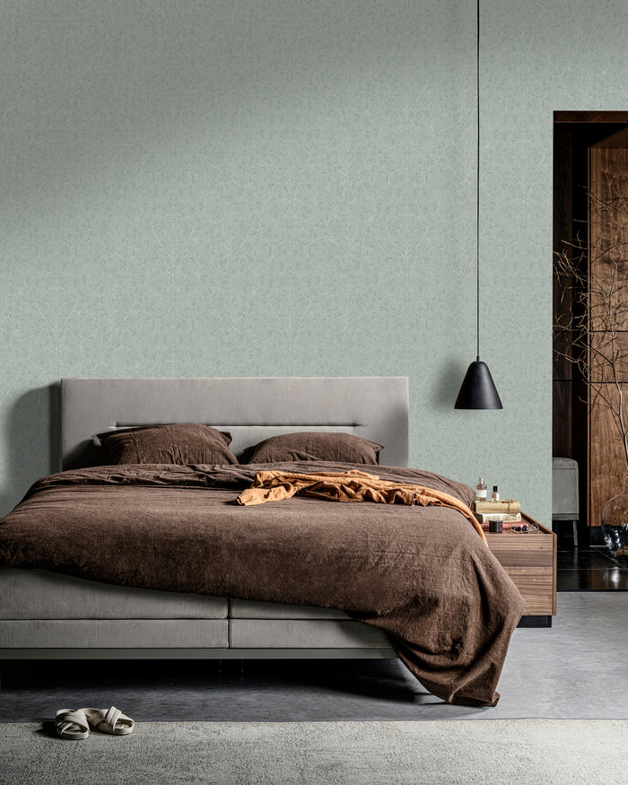 vtwonen vliesbehang Classic Curl Sea Green groen