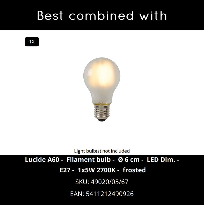 Lucide MOYS Klemlamp - Groen