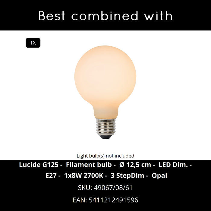 Lucide MACARONS Hanglamp - Roze