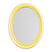 &k amsterdam Sleek Spiegel Ovaal - Geel