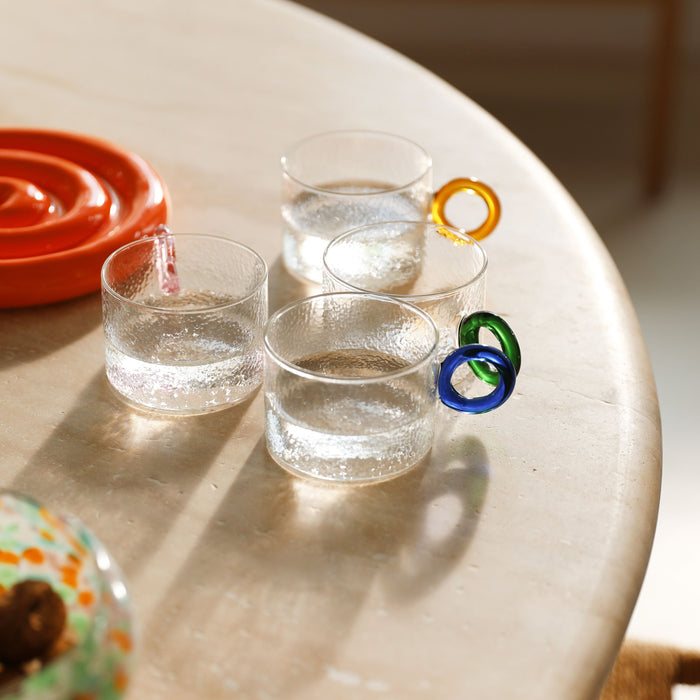 &k amsterdam Chiquito Glas - Set van 4