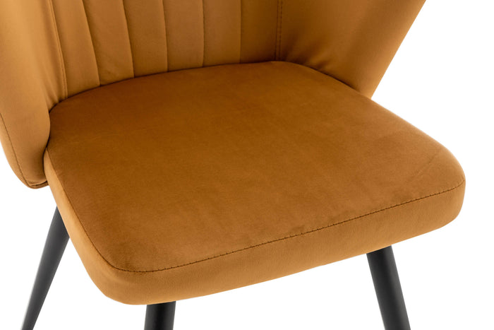 Furnihaus Eetkamerstoel Mexion geel